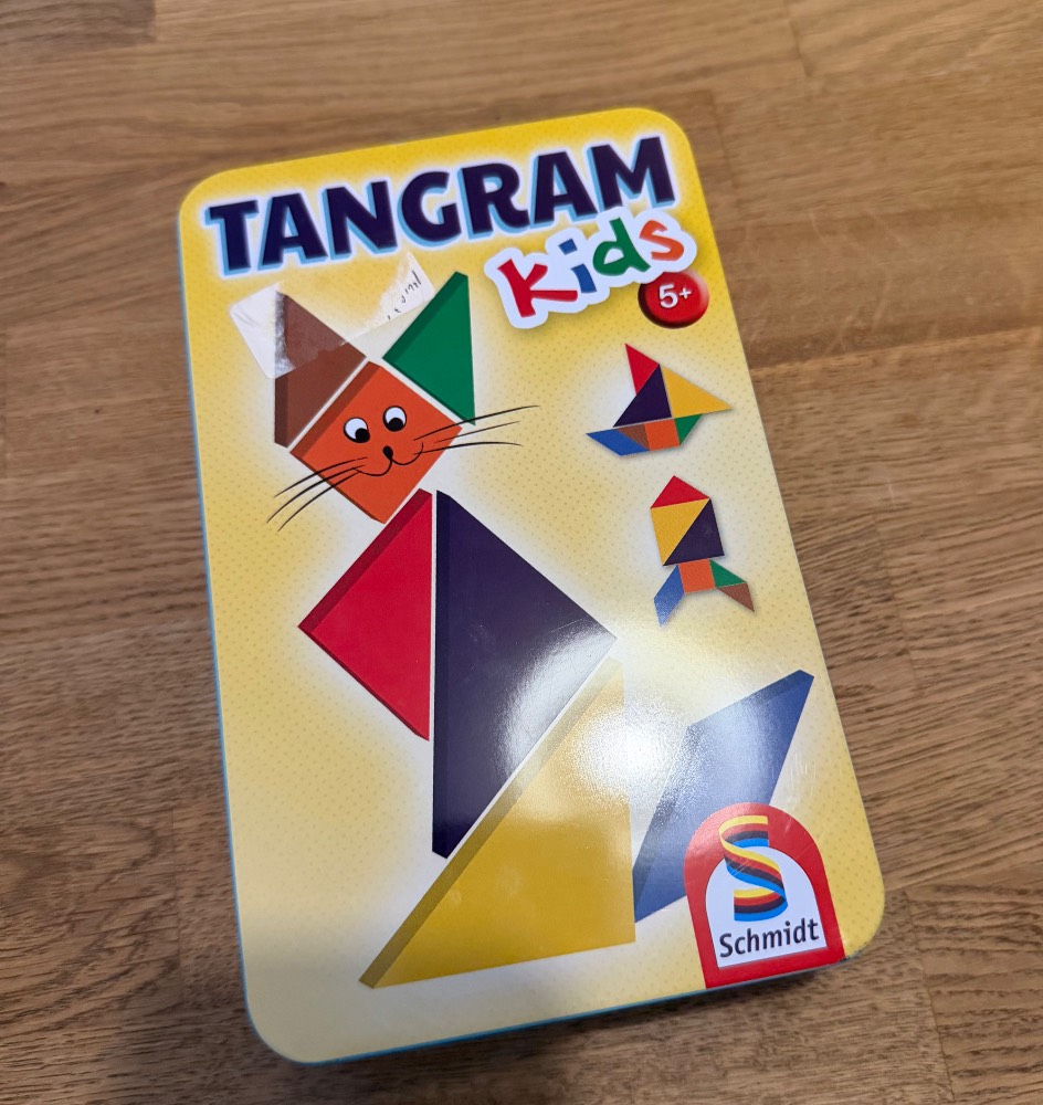 Neu! Tangram Kids Metallbox von Schmidt