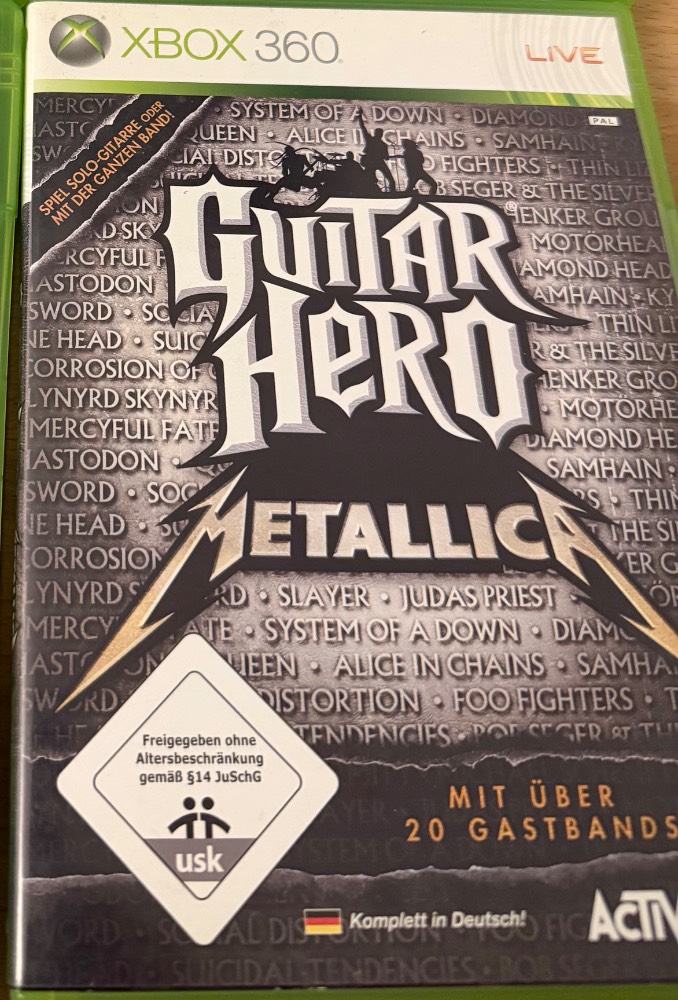 Guitar Hero Metallica für Xbox 360