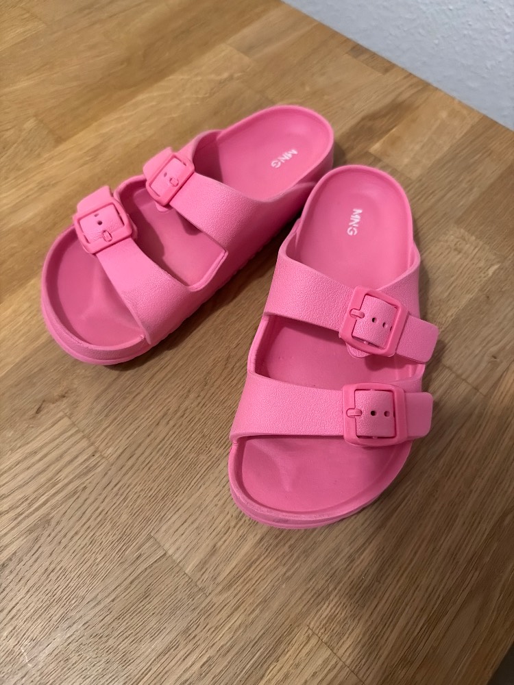 MNG Pinkfarbene Sandalen Gr. 34