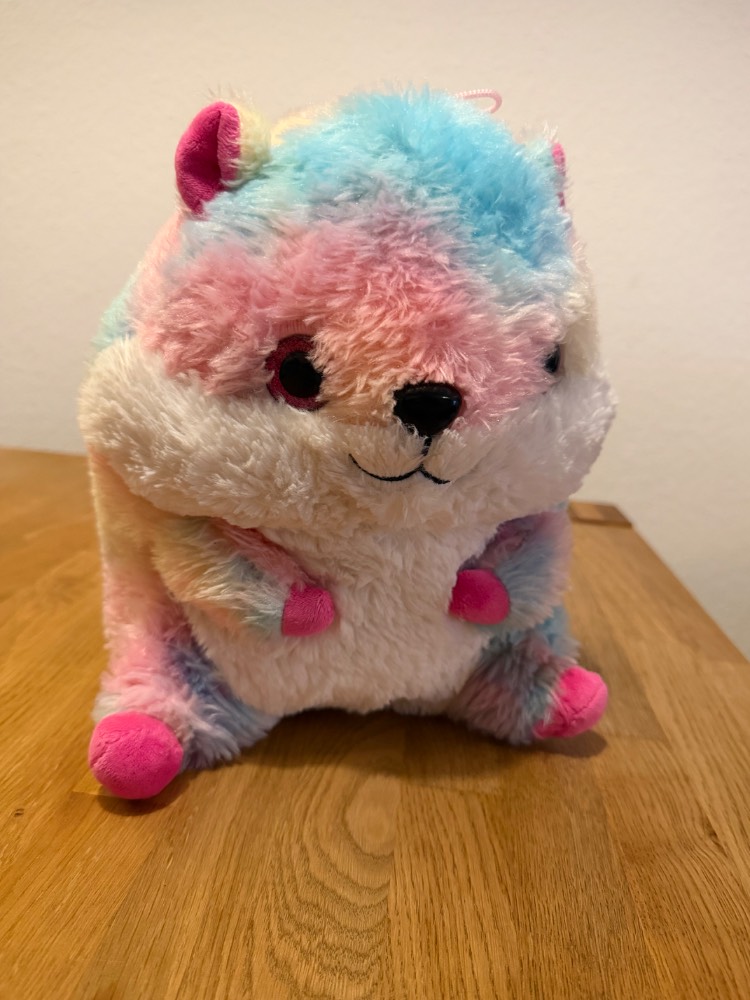 Bunter Plüschhamster